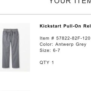 Hanna Andersson Kids Joggers in Gray